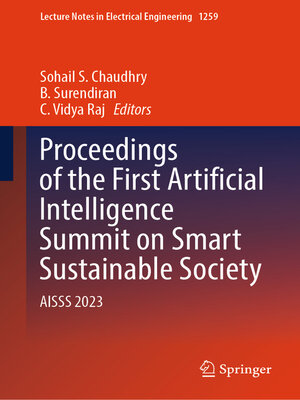 cover image of Proceedings of the First Artificial Intelligence Summit on Smart Sustainable Society